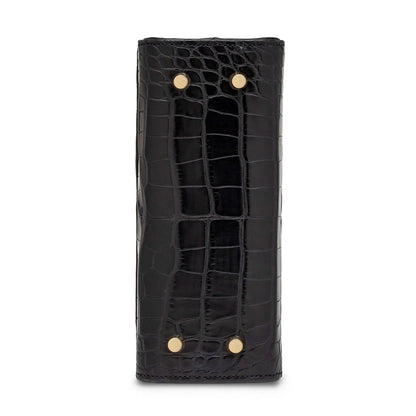 Soho in Black Alligator